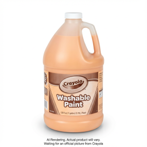 CRAYOLA CANADA 128oz. Wash Paint, Peach (English Only) (54-2128-5-033) - Cartouches Certifiees