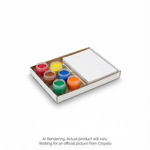 CRAYOLA CANADA 5 ct Spill–Proof Washable Paint (54-7515) - Cartouches Certifiees
