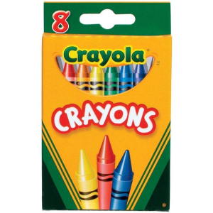 CRAYOLA CANADA 8 Crayons (52-0008) - Cartouches Certifiees