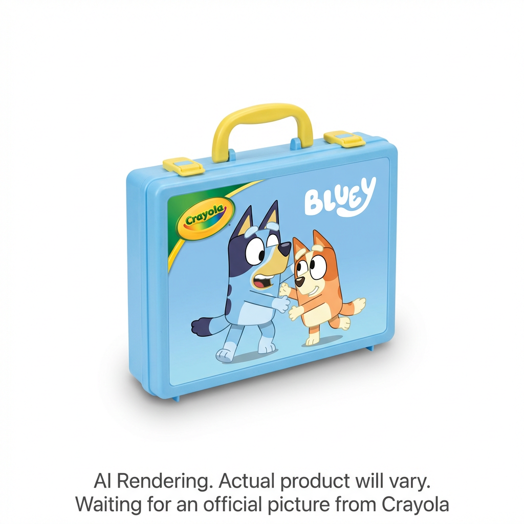 CRAYOLA CANADA Bluey Art Case (04-8325) - Cartouches Certifiees