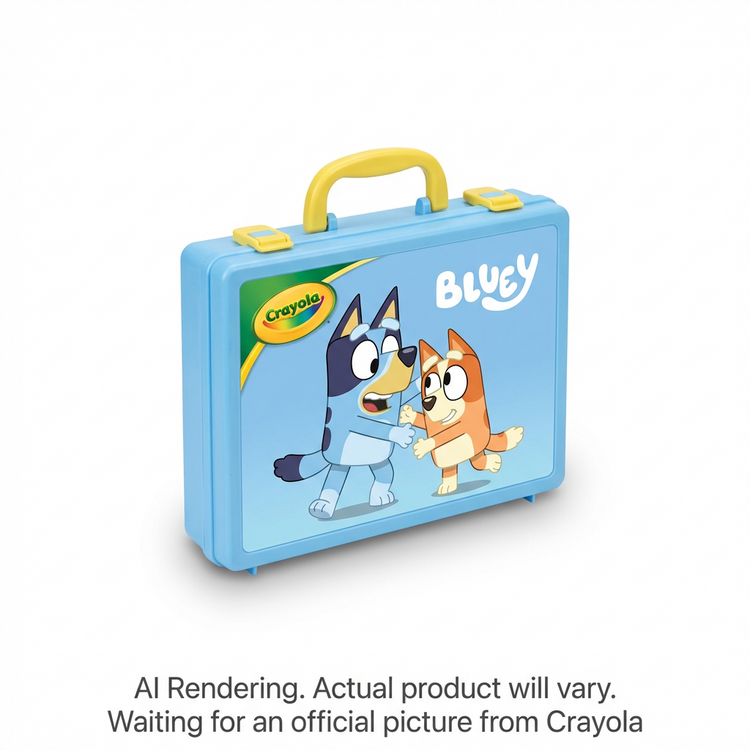 CRAYOLA CANADA Bluey Art Case (04-8325) - Cartouches Certifiees