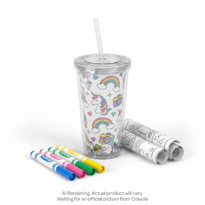 CRAYOLA CANADA Confetti Tumbler Kit (04-0465) - Cartouches Certifiees