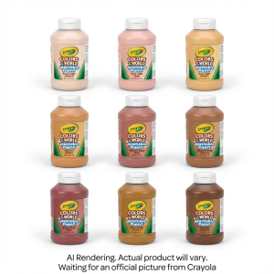 CRAYOLA CANADA COTW Washable Paint, 9 x 237 ml (8 oz) (54-2314) - Cartouches Certifiees