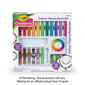 CRAYOLA CANADA Creations Colour Theory Bead Set (04-2957) - Cartouches Certifiees