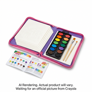 CRAYOLA CANADA Creations Colour Theory Watercolour Set (04-2955) - Cartouches Certifiees
