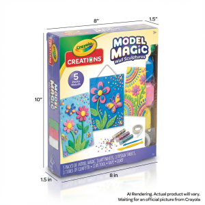 CRAYOLA CANADA Creations Model Magic Wall Sculptures (04-2961) - Cartouches Certifiees