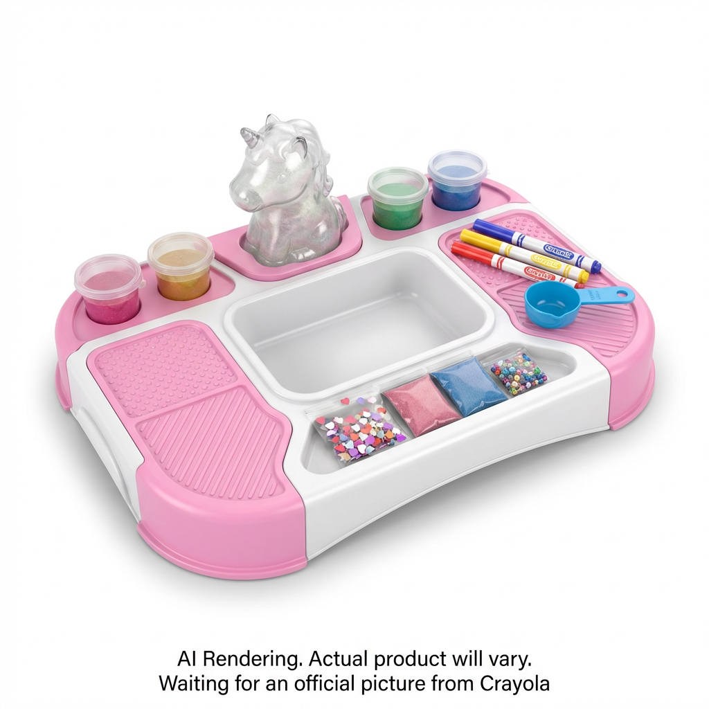 CRAYOLA CANADA Goo Unicorn All–in–One Sensory Station (04-7820) - Cartouches Certifiees