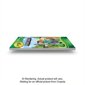 CRAYOLA CANADA Minecraft Colouring Book – 48 pages (61-1867) - Cartouches Certifiees