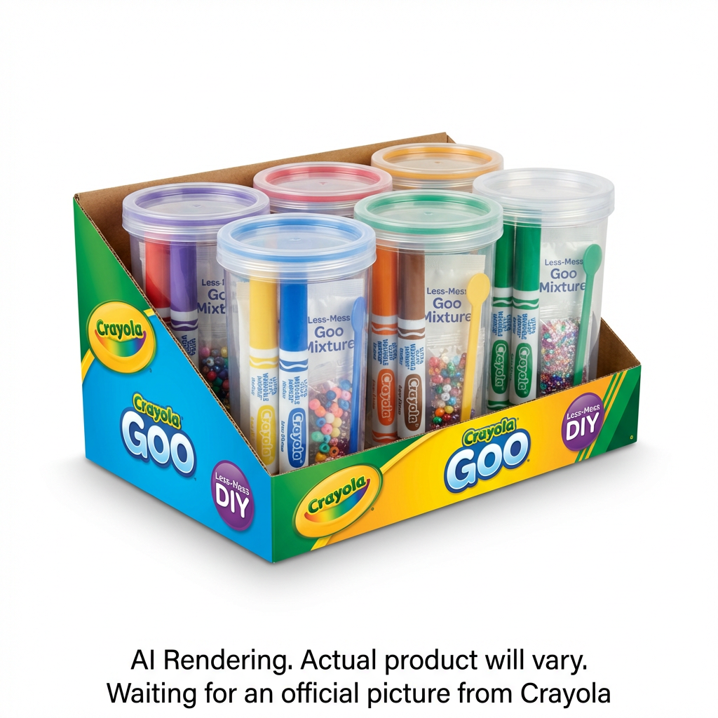 CRAYOLA CANADA Mini Goo Cans – Tray (04-7817) - Cartouches Certifiees