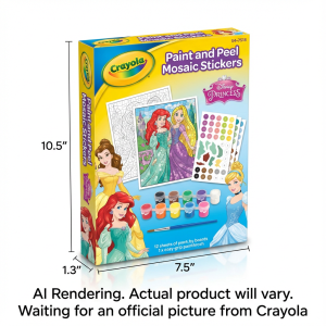 CRAYOLA CANADA Paint and Peel Mosaic Stickers (54-7518) - Cartouches Certifiees