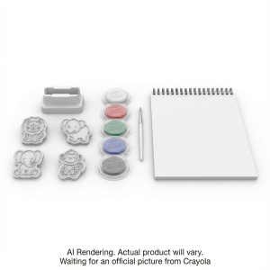 CRAYOLA CANADA Paint and Stamper Kit (75-3979) - Cartouches Certifiees
