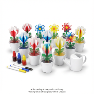 CRAYOLA CANADA Paper Flower Science Kit (04-5248) - Cartouches Certifiees