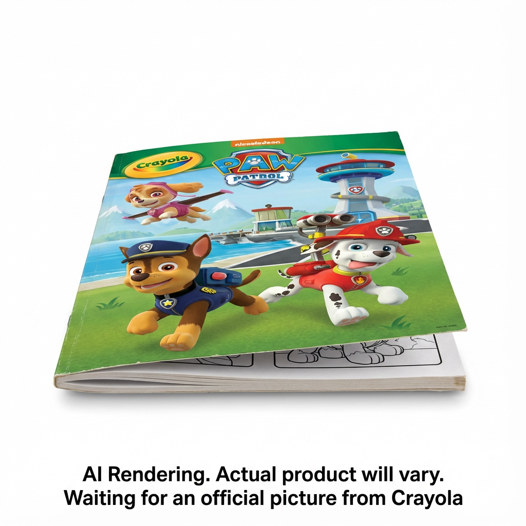 CRAYOLA CANADA Paw Patrol Colouring Book – 48 pgs (61-0697) - Cartouches Certifiees