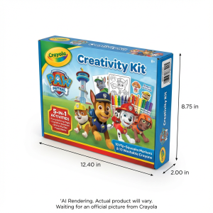 CRAYOLA CANADA Paw Patrol Creativity Kit (04-8652) - Cartouches Certifiees