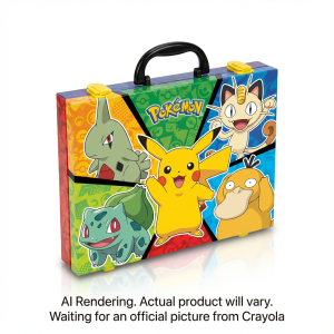 CRAYOLA CANADA Pokémon Inspiration Art Case (04-8306) - Cartouches Certifiees