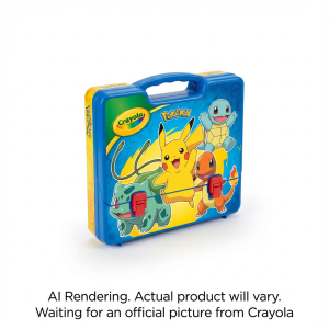 CRAYOLA CANADA Pokemon Art Case (04-8299) - Cartouches Certifiees