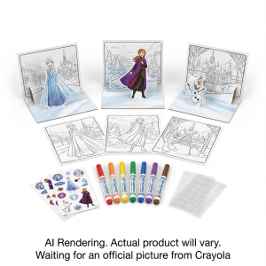CRAYOLA CANADA POPs 3D Activity Set, Frozen (04-1856) - Cartouches Certifiees