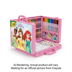 CRAYOLA CANADA Princess Art Case (04-8499) - Cartouches Certifiees