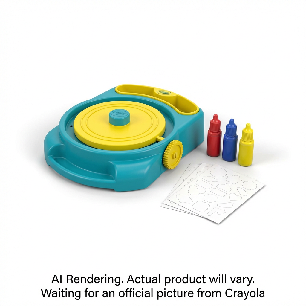 CRAYOLA CANADA Spin Art Sticker Maker (04-5416) - Cartouches Certifiees