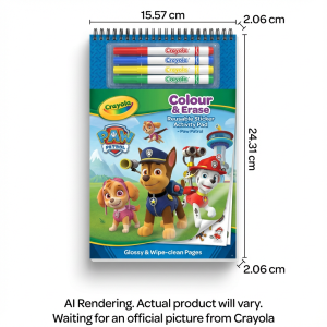 CRAYOLA CANADA Sticker Activity Pad, Paw Patrol (80-6941) - Cartouches Certifiees