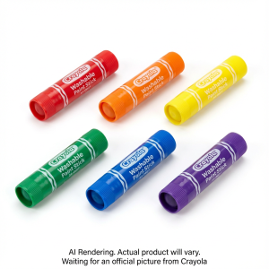 CRAYOLA CANADA Washable Paint Sticks (54-0607) - Cartouches Certifiees
