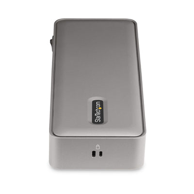 StarTech.com 129N-USBC-KVM-DOCK station d'accueil Avec fil USB 3.2 Gen 2 (3.1 Gen 2) Type-C Argent - Image 5