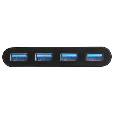 StarTech.com HB30C4AB hub & concentrateur USB 3.2 Gen 1 (3.1 Gen 1) Type-C 5000 Mbit/s Noir - Image 2
