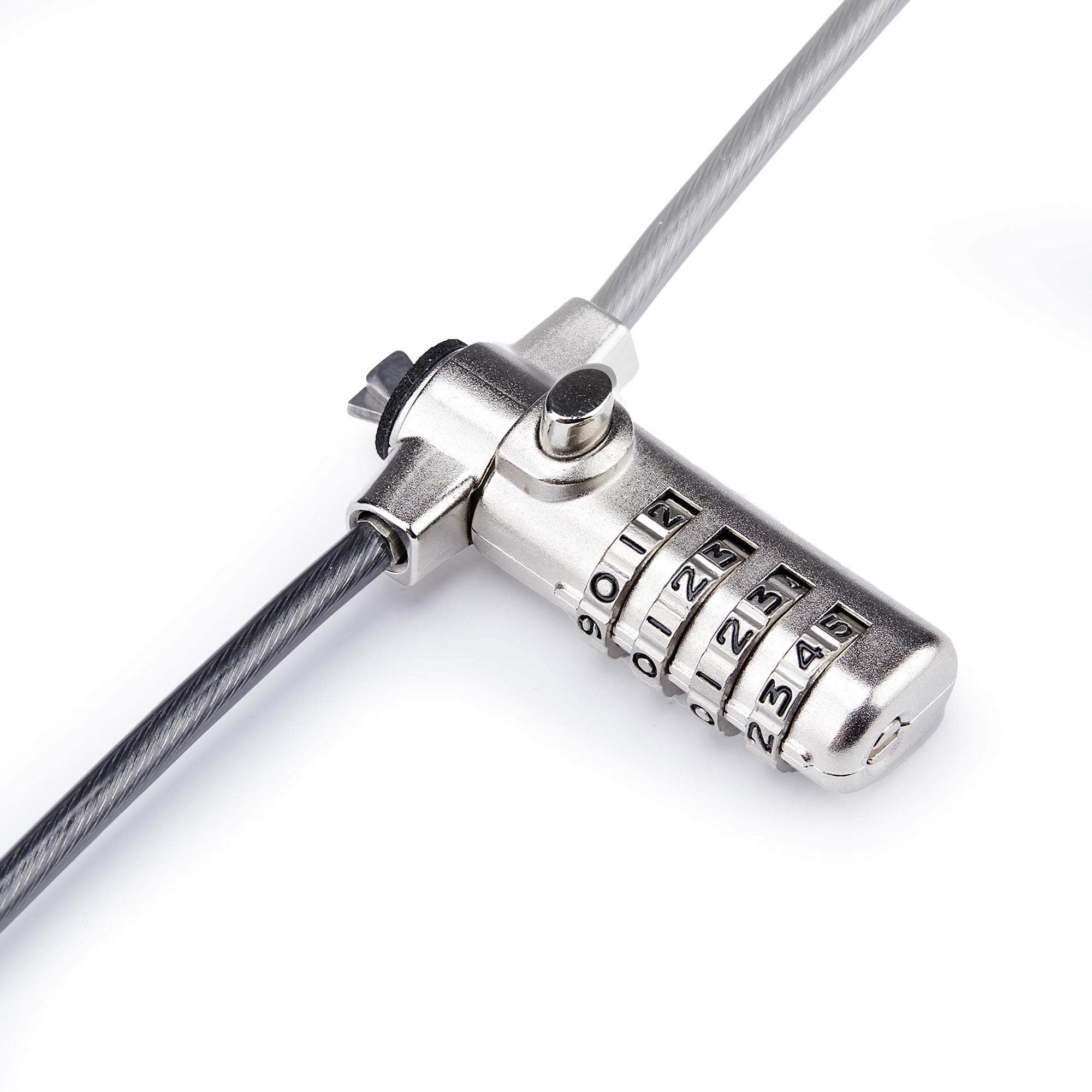 StarTech.com SNANOC4D-LAPTOP-LOCK câble antivol Noir, Argent 2 m - Image 3