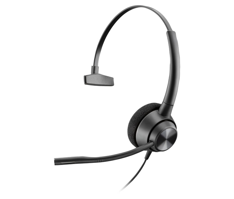Poly EncorePro 310 Monoaural with Quick Disconnect Headset TAA Avec fil Arceau Appels/Musique Noir - Image 3