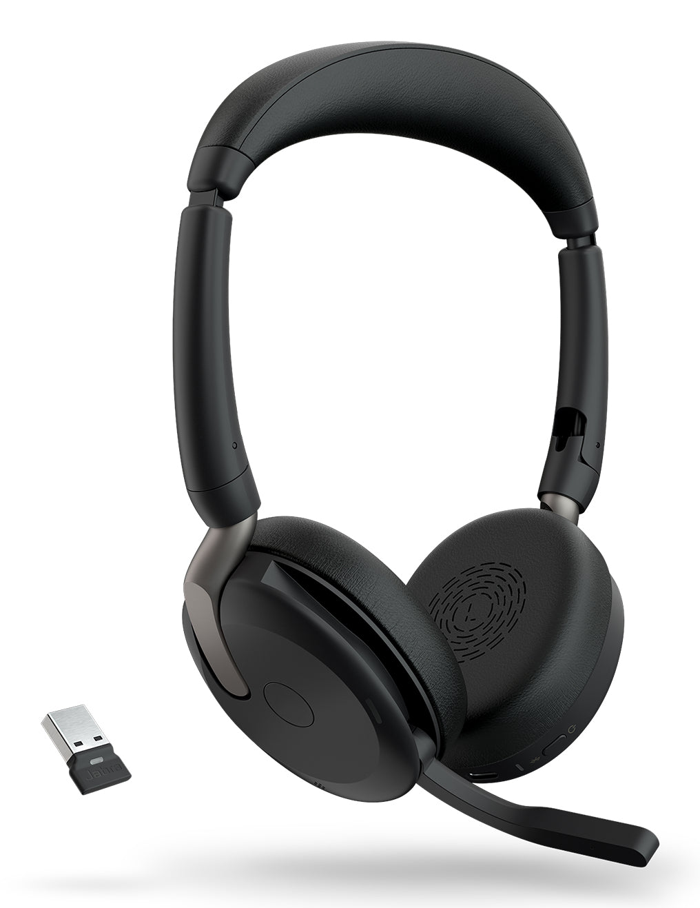 Jabra Evolve2 65 Flex Casque Avec fil &sans fil Arceau Bureau/Centre d'appels Bluetooth Noir - Image 3