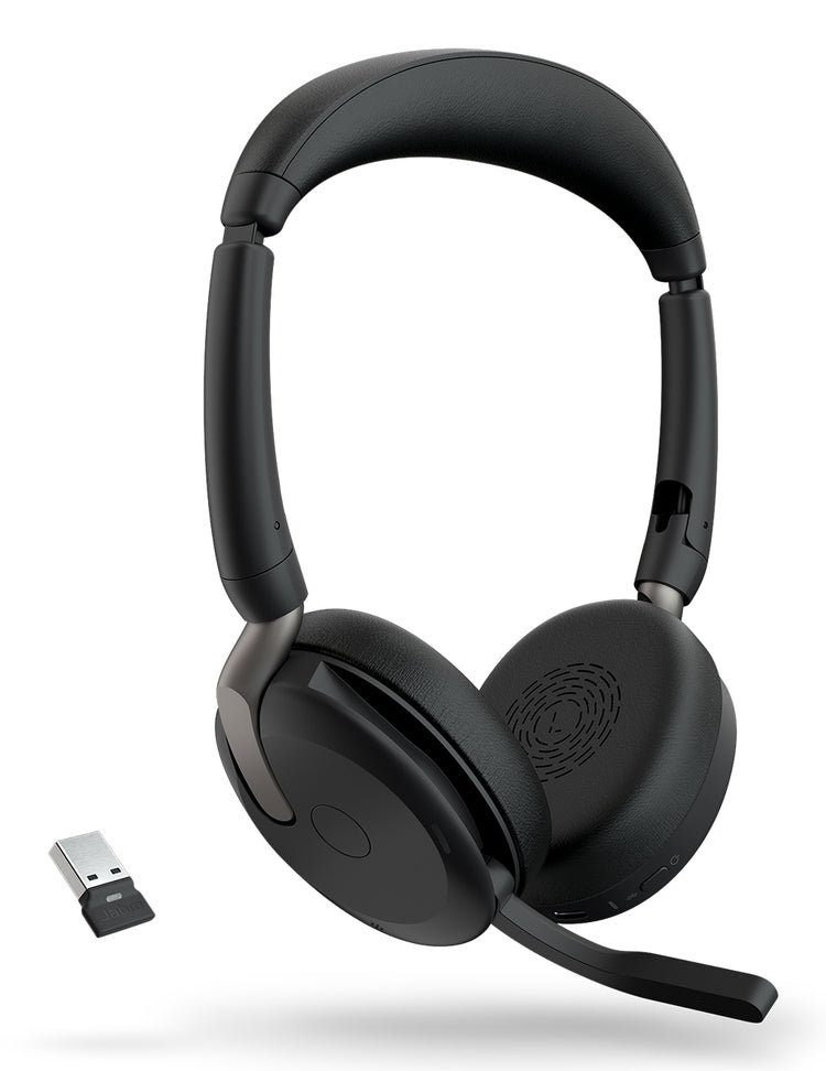 Jabra Evolve2 65 Flex Casque Avec fil &sans fil Arceau Bureau/Centre d'appels Bluetooth Noir - Image 4