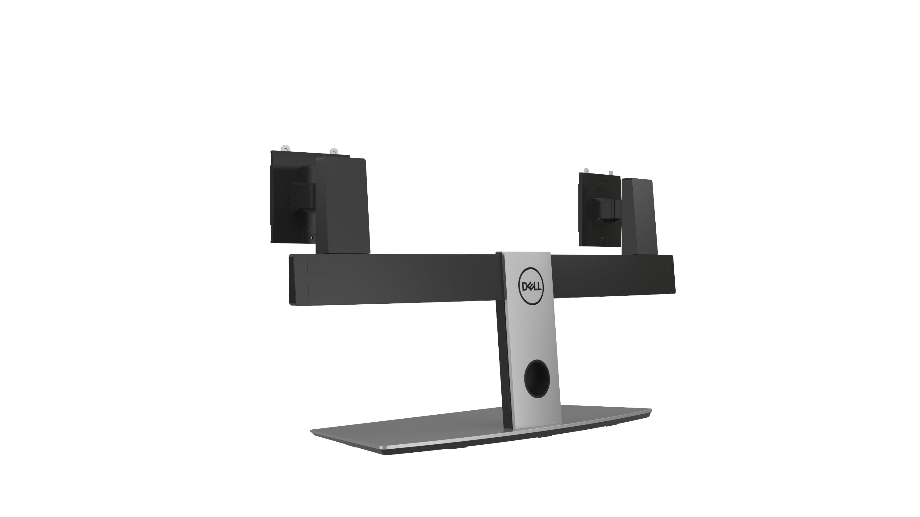 DELL CANADA DELL Dual Monitor Stand 68.6 cm (27") Desk Aluminium, Black (DELL-MDS19) - Cartouches Certifiees