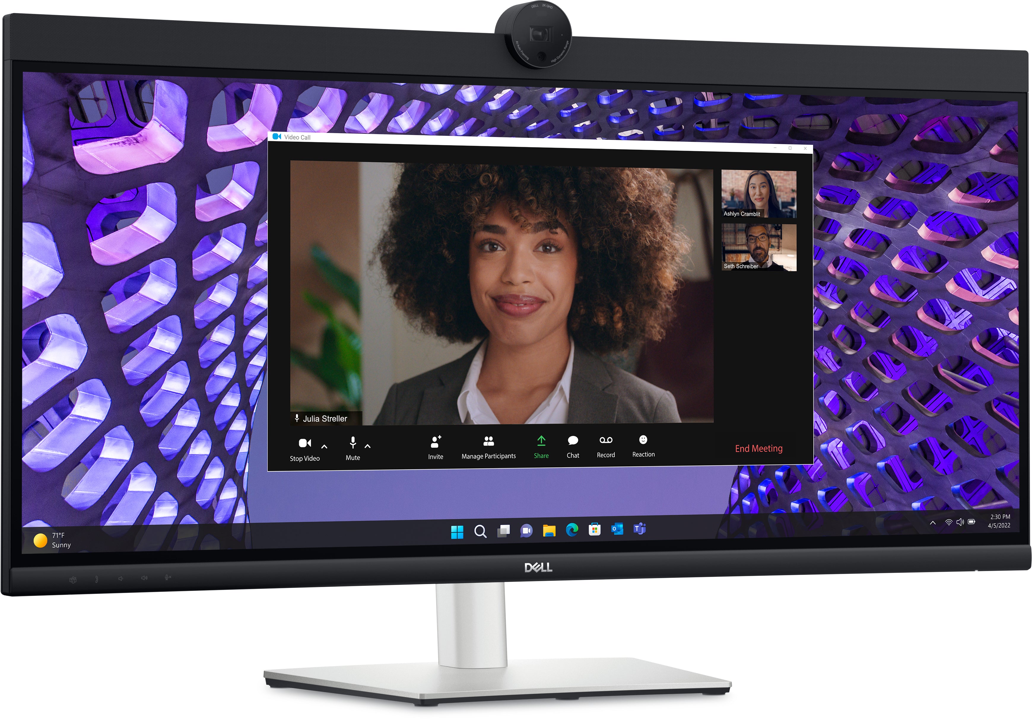 DELL CANADA DELL P Series P3424WEB computer monitor 86.7 cm (34.1") 3440 x 1440 pixels 4K Ultra HD LCD Black (DELL-P3424WEB) - Cartouches Certifiees