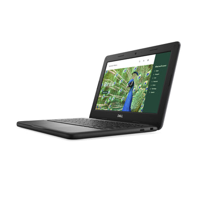 DELL Chromebook 3120 Intel® N N100 29.5 cm (11.6") HD 4 GB LPDDR5-SDRAM 64 GB Flash Wi-Fi 6 (802.11ax) ChromeOS US English Black (51R7C) - Cartouches Certifiees