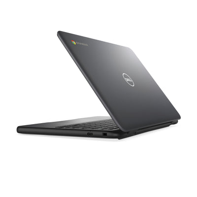 DELL Chromebook 3120 Intel® N N100 29.5 cm (11.6") HD 4 GB LPDDR5-SDRAM 64 GB Flash Wi-Fi 6 (802.11ax) ChromeOS US English Black (51R7C) - Cartouches Certifiees