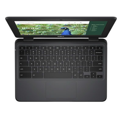 DELL Chromebook 3120 Intel® N N100 29.5 cm (11.6") Touchscreen HD 8 GB 64 GB Flash Wi-Fi 6 (802.11ax) ChromeOS Black (YG2M1) - Cartouches Certifiees