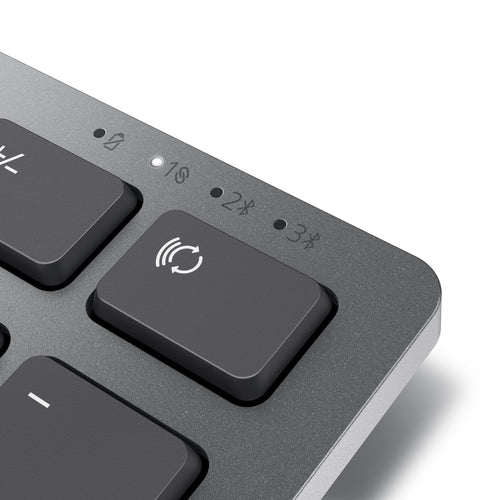 DELL KB700 keyboard Office RF Wireless + Bluetooth English Grey (KB700-GY-R-US) - Cartouches Certifiees