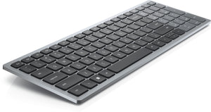 DELL KB740 keyboard Office RF Wireless + Bluetooth QWERTY English Grey, Black (KB740-GY-R-US) - Cartouches Certifiees