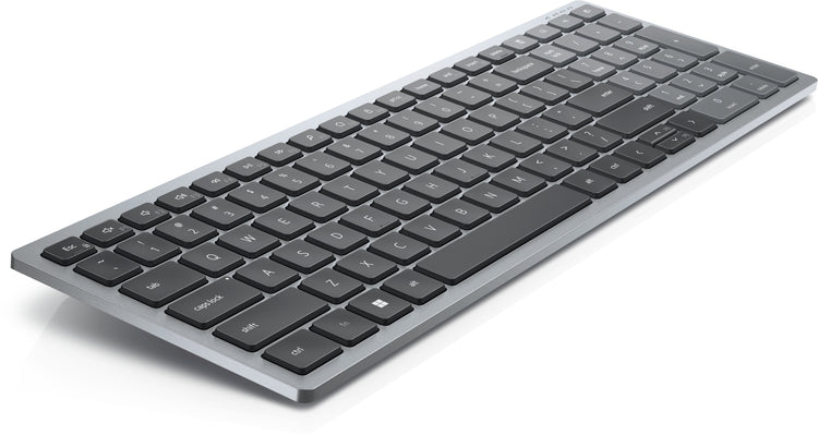 DELL KB740 keyboard Office RF Wireless + Bluetooth QWERTY English Grey, Black (KB740-GY-R-US) - Cartouches Certifiees
