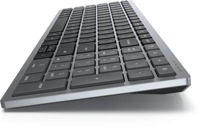 DELL KB740 keyboard Office RF Wireless + Bluetooth QWERTY English Grey, Black (KB740-GY-R-US) - Cartouches Certifiees