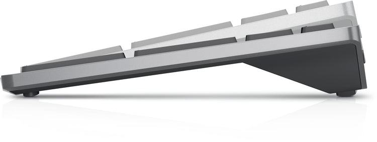 DELL KB740 keyboard Office RF Wireless + Bluetooth QWERTY English Grey, Black (KB740-GY-R-US) - Cartouches Certifiees