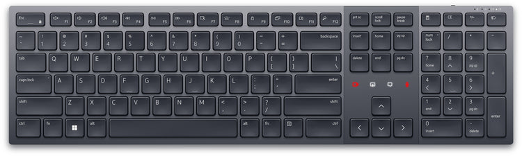 DELL KB900 keyboard Office RF Wireless Canadian Graphite (KB900-GR-MUI) - Cartouches Certifiees