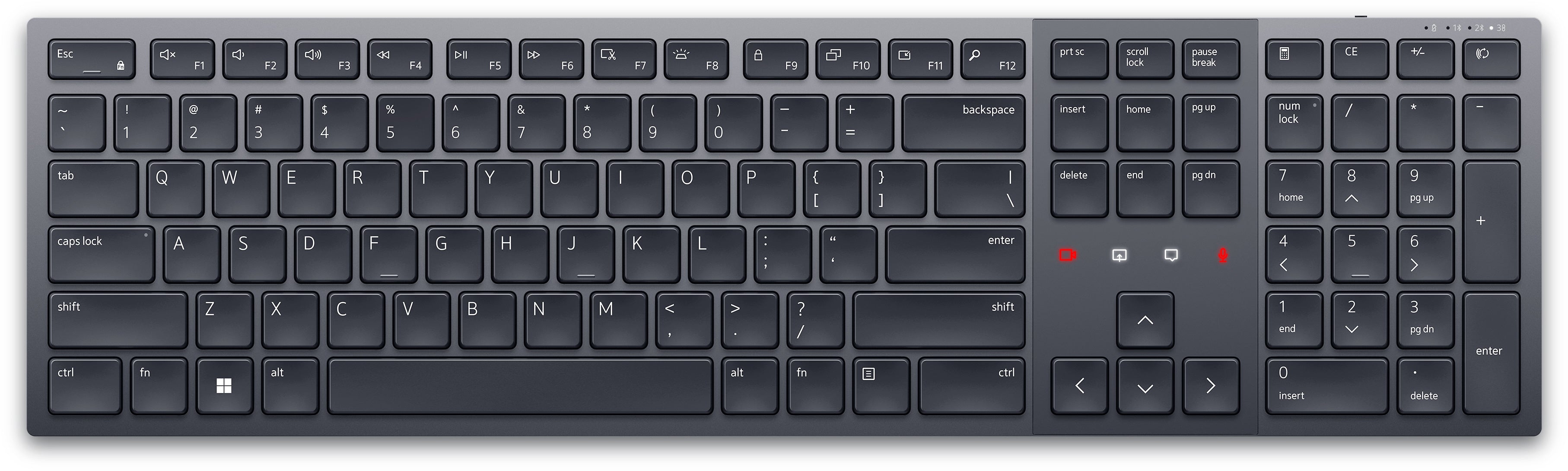 DELL KB900 keyboard Office RF Wireless Graphite (KB900-GR-US) - Cartouches Certifiees