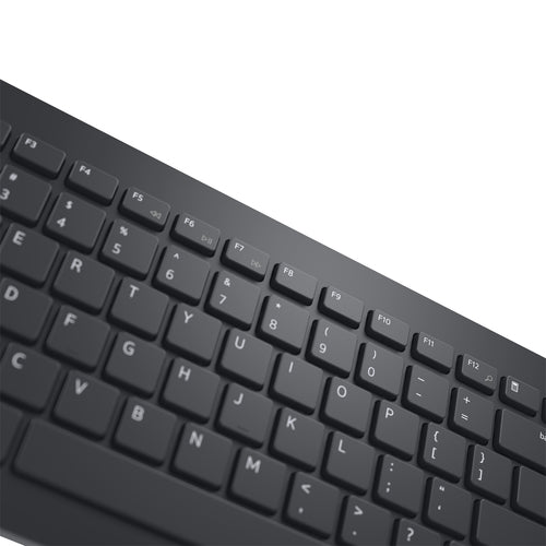 DELL KM3322W keyboard Mouse included Office RF Wireless US English Black (KM3322W-R-US) - Cartouches Certifiees