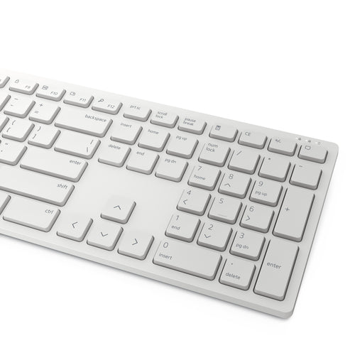DELL KM5221W-WH keyboard Mouse included Office RF Wireless (KM5221W-WH-FRC) - Cartouches Certifiees