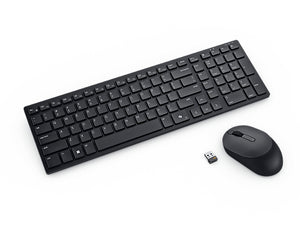 DELL KM555 keyboard Mouse included Universal RF Wireless + Bluetooth Canadian Black (KM555-BLK-MUI) - Cartouches Certifiees