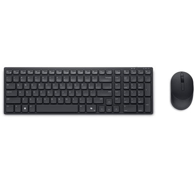 DELL KM555 keyboard Mouse included Universal RF Wireless + Bluetooth Canadian Black (KM555-BLK-MUI) - Cartouches Certifiees