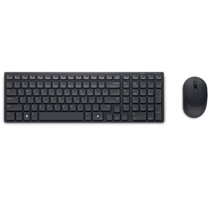 DELL KM555 keyboard Mouse included Universal RF Wireless + Bluetooth UK English Black (KM555-BLK-US) - Cartouches Certifiees