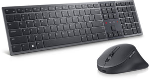 DELL KM900 keyboard Mouse included Office RF Wireless + Bluetooth Canadian Graphite (KM900-GR-FRC) - Cartouches Certifiees