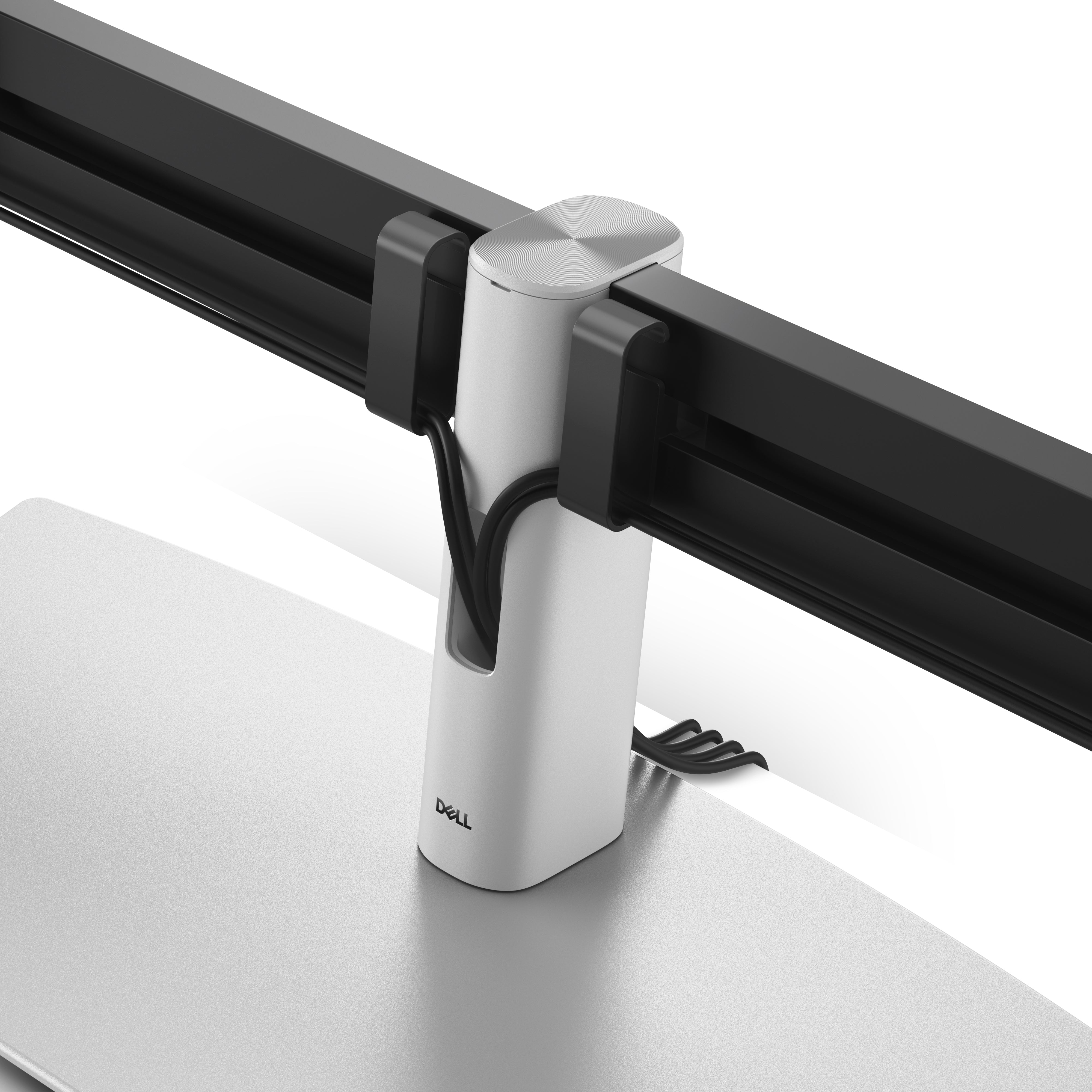 DELL MDS26 68.6 cm (27") Desk Black, Silver (DELL-MDS26) - Cartouches Certifiees